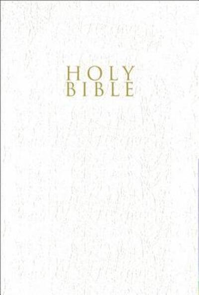 Cover for Zondervan Zondervan · NIV, Gift and Award Bible, Leather-Look, White, Red Letter, Comfort Print (Pocketbok) (2019)