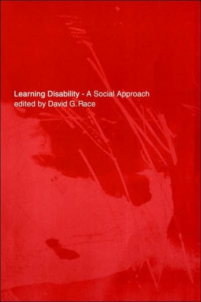 Cover for D G Race · Learning Disability: A Social approach (Paperback Bog) (2002)