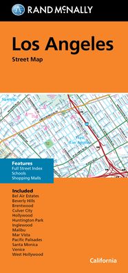 Rand McNally Folded Map: Los Angeles Street Map - Rand McNally - Bücher - Rand McNally - 9780528024382 - 12. August 2021