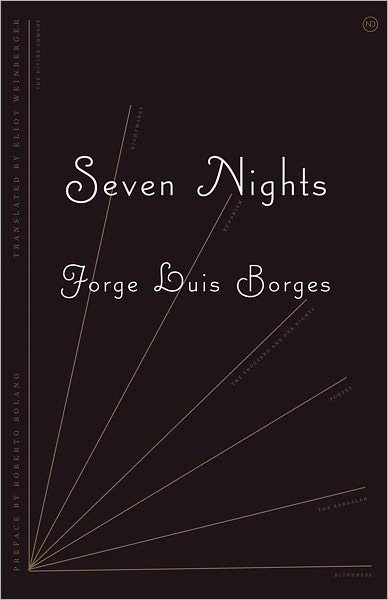 Cover for Jorge Luis Borges · Seven Nights (Paperback Bog) (2009)