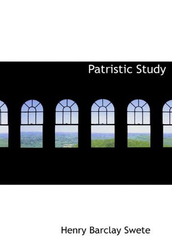 Cover for D D · Patristic Study (Hardcover Book) (2009)