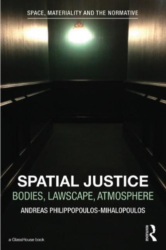 Cover for Andreas Philippopoulos-Mihalopoulos · Spatial Justice: Body, Lawscape, Atmosphere - Space, Materiality and the Normative (Hardcover Book) (2014)