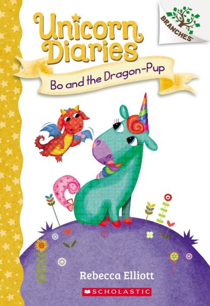 Bo and the Dragon-Pup: A Branches Book (Unicorn Diaries #2) - Unicorn Diaries - Rebecca Elliott - Książki - Scholastic Inc. - 9781338323382 - 3 marca 2020