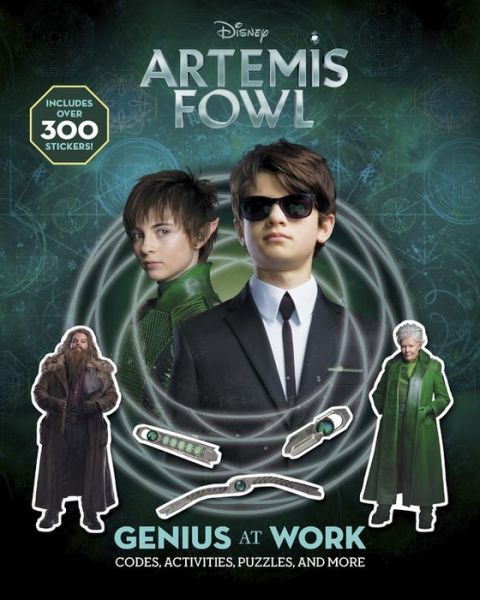 Cover for Disney Books · Artemis Fowl Genius at Work (Paperback Book) (2020)