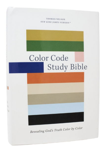 Cover for Thomas Nelson · Color Code Study Bible, Revealing God's Truth Color by Color (NKJV, Hardcover, Red Letter) (Gebundenes Buch) (2025)