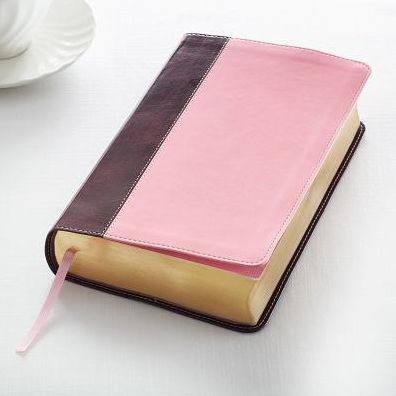 KJV Holy Bible, Giant Print Standard Bible, Pink and Brown Faux Leather Bible w/Ribbon Marker, Red Letter Edition, King James Version - Christian Art Publishers - Books - Christian Art Publishers - 9781432117382 - February 24, 2017