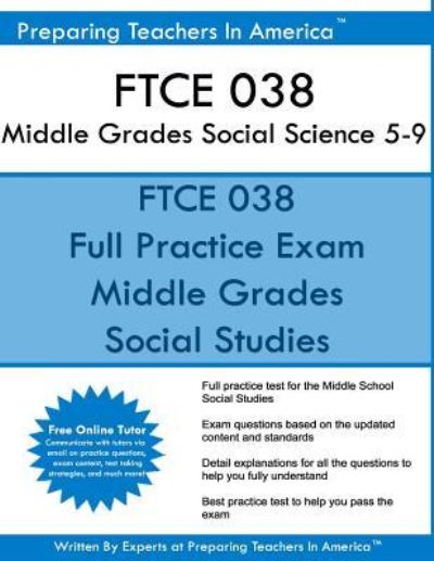 Cover for Preparing Teachers in America · FTCE 038 Middle Grades Social Science 5-9 (Paperback Book) (2016)