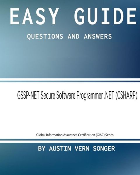 Cover for Austin Vern Songer · Easy Guide (Paperback Book) (2017)