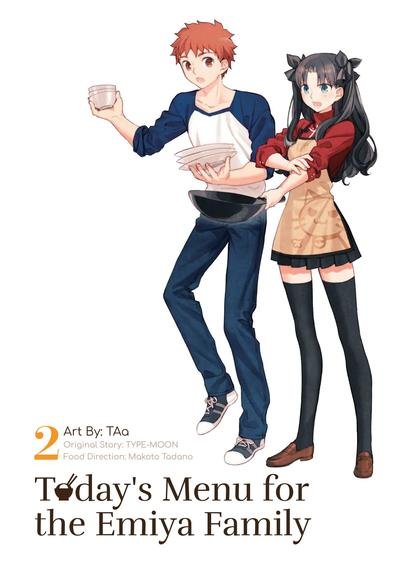 Cover for Type-moon · Today's Menu for the Emiya Family, Volume 2 - fate/ (Paperback Bog) (2019)