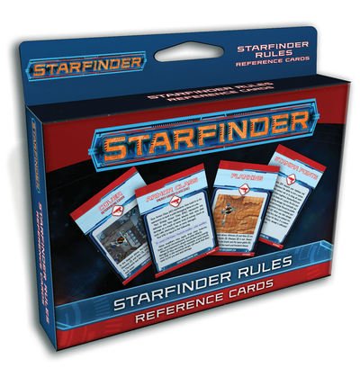 Cover for Paizo Staff · Starfinder Rules Reference Cards Deck (SPIEL) (2019)