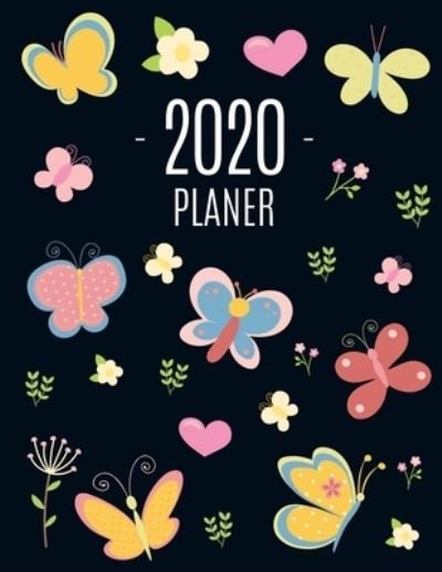Cover for Kuhab Design · Schmetterlinge Planer 2020 (Paperback Bog) (2020)