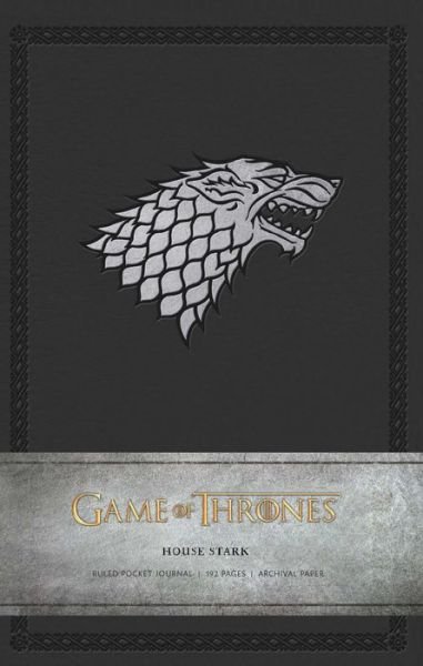 Cover for Insight Editions · Game of Thrones: House Stark Ruled Pocket Journal - Game of Thrones (Hardcover Book) (2017)