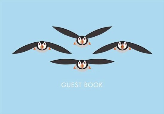 Cover for I Like Birds · I Like Birds: Flying Puffins Guest Book - I Like Birds (Stationery) (2019)