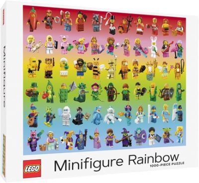 LEGO Minifigure Rainbow 1000-Piece Puzzle - Lego - Brädspel - Chronicle Books - 9781797214382 - 24 november 2022