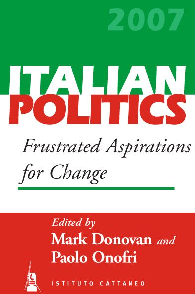 Cover for Mark Donovan · Frustrated Aspirations for Change - Italian Politics (Paperback Book) (2009)