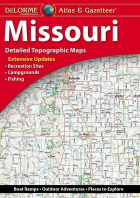 Cover for Rand McNally · Delorme Atlas &amp; Gazetteer: Missouri (Paperback Book) (2020)