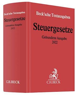 Cover for Beck C. H. · Steuergesetze Gebundene Ausgabe 2022 (Hardcover Book) (2022)