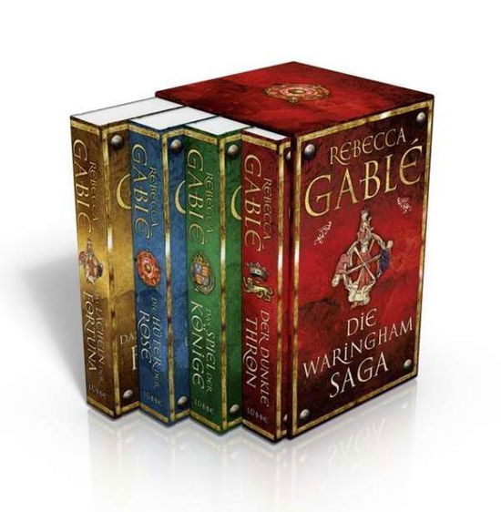 Cover for Gablé · Waringham Saga.1-4 (Book)