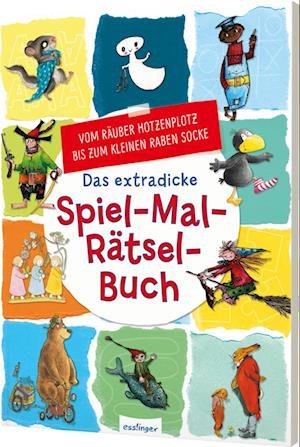 Cover for Michael Ende · Das extradicke Spiel-Mal-Rätsel-Buch (Book) (2024)