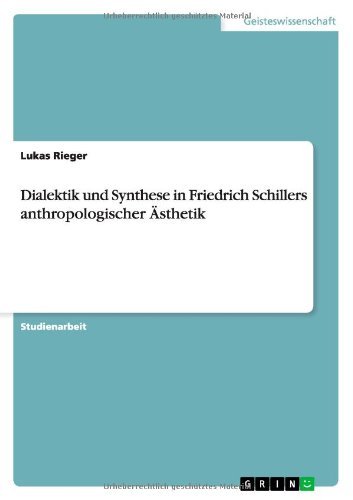Cover for Rieger · Dialektik und Synthese in Friedr (Bok) [German edition] (2013)