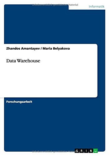 Cover for Zhandos Amantayev · Data Warehouse. Definitionen, Architektur und Funktionen (Paperback Book) [German edition] (2014)