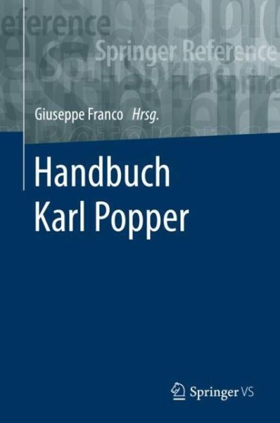 Cover for Handbuch Karl Popper (Book) [1. Aufl. 2019 edition] (2019)