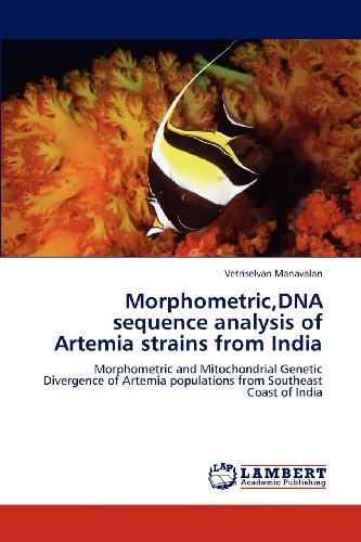 Cover for Vetriselvan Manavalan · Morphometric,dna Sequence Analysis of Artemia Strains from India: Morphometric and Mitochondrial Genetic Divergence of Artemia Populations from Southeast Coast of India (Taschenbuch) (2012)