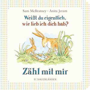 Cover for Sam McBratney · Weißt du eigentlich, wie lieb ich dich hab? Zähl mit mir (Kartongbok) (2022)