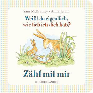 Cover for Sam McBratney · Weißt du eigentlich, wie lieb ich dich hab? Zähl mit mir (Tavlebog) (2022)