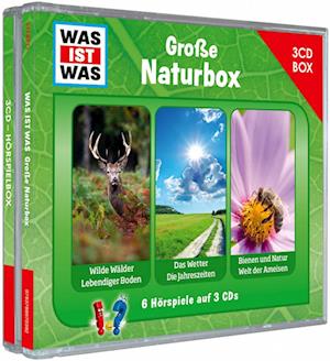 Cover for Was Ist Was · 3-CD HÖRSPIELBOX VOL. 15 - GROßE NATURBOX (CD) (2024)