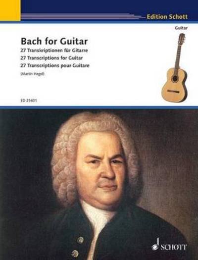 Cover for Johann Sebastian Bach · Bach for Guitar (Bog) (2013)