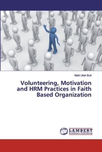 Cover for Butt · Volunteering, Motivation and HRM P (Book) (2019)