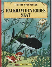 Cover for Hergé · Tintins oplevelser: Tintin: Rackham den Rødes skat - softcover (Sewn Spine Book) [4º edição] (2011)
