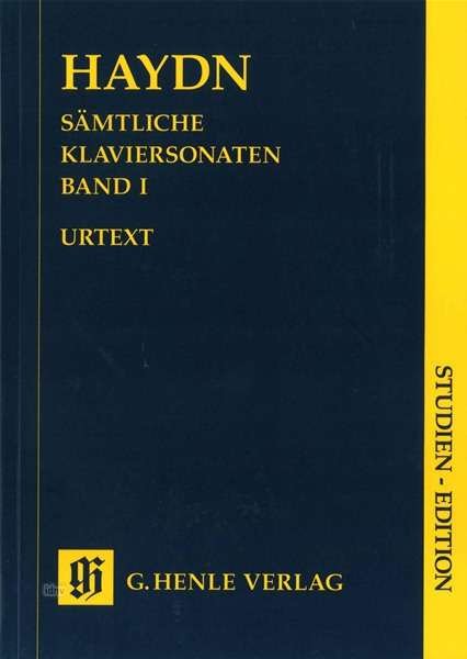 Cover for J. Haydn · Sämtl.Klavierson.Stud.1.HN9238 (Bog)