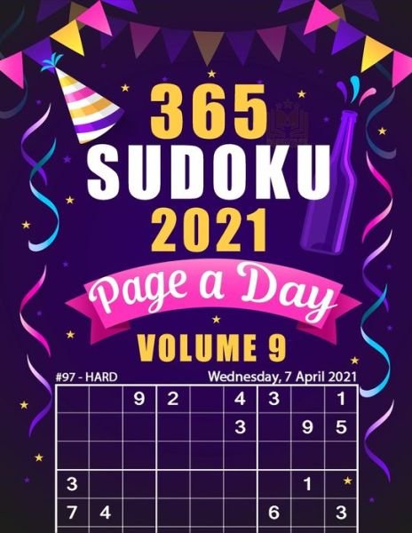 Cover for Bopuzzles · 365 Sudoku 2021 Page a Day Volume 9 (Paperback Book) (2020)
