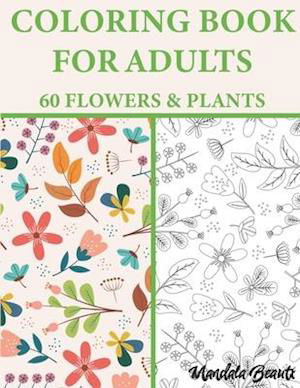 Cover for Mandala Beautx · Coloring Book for Adults 60 Flowers and Plants (N/A) (2020)