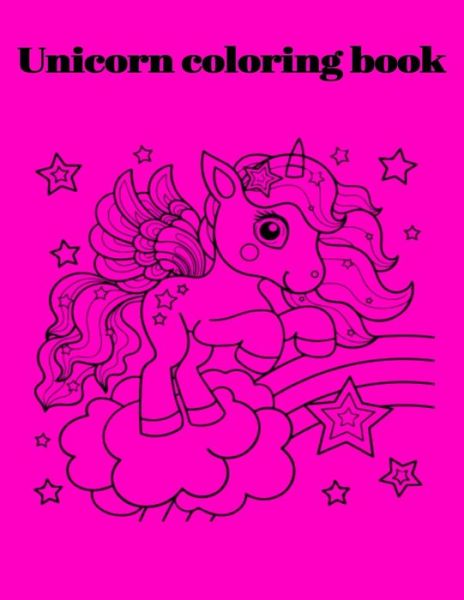 Cover for Donfrancisco Inc · Unicorn coloring book (Paperback Book) (2021)