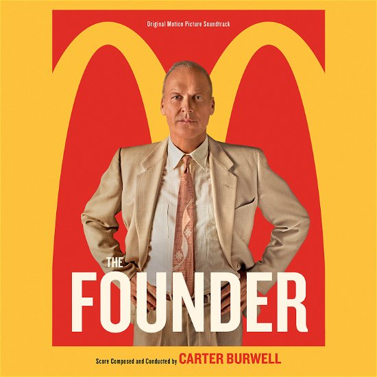 Cover for Burwell, Carter / OST · The Founder (CD) (2017)