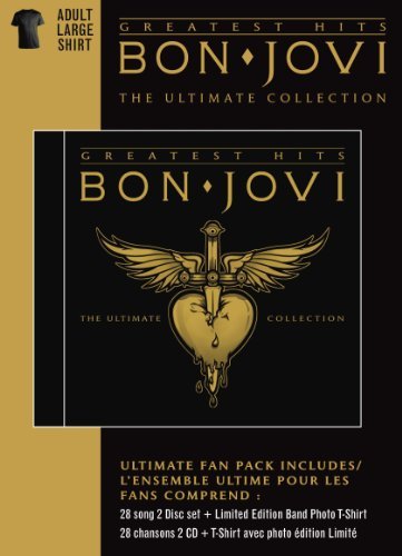 Cover for Bon Jovi · The Ultimate Collection Fan Pack (Cd+ladies Large Slim Fit Shirt) (CD) (2010)