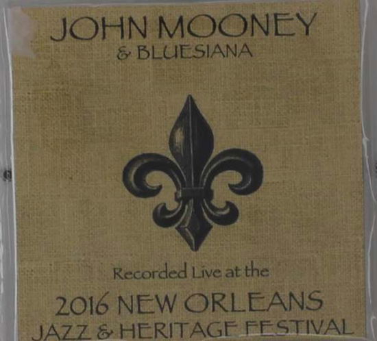 Cover for John Mooney · Live at Jazzfest 2016 (CD) (2016)