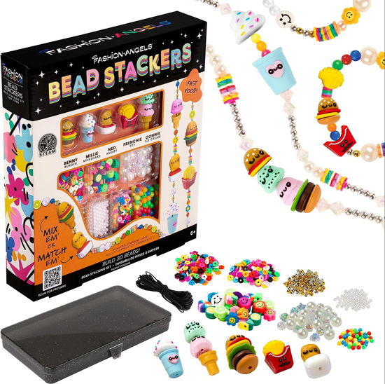 Cover for Crayola: Bead Stackers · Fast Food Fun (MERCH)