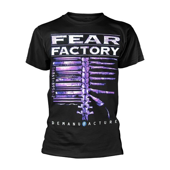 Cover for Fear Factory · Demanufacture (Tour Stock) (T-shirt) [size S] [Black edition] (2015)