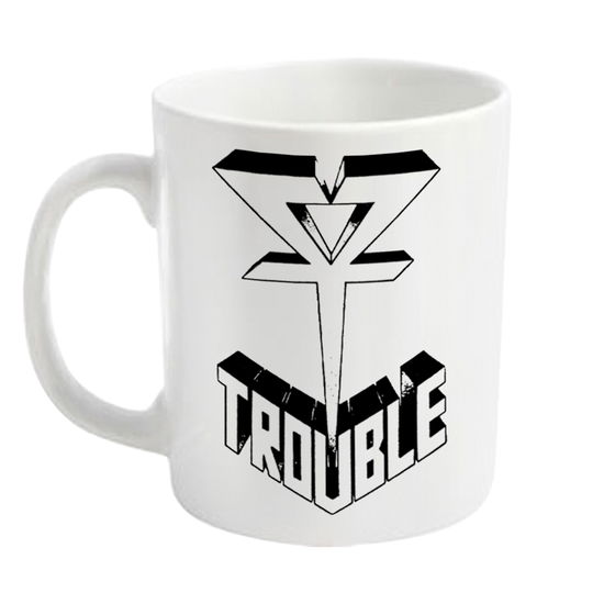 Cover for Trouble · Logo (Mug) [White edition] (2020)