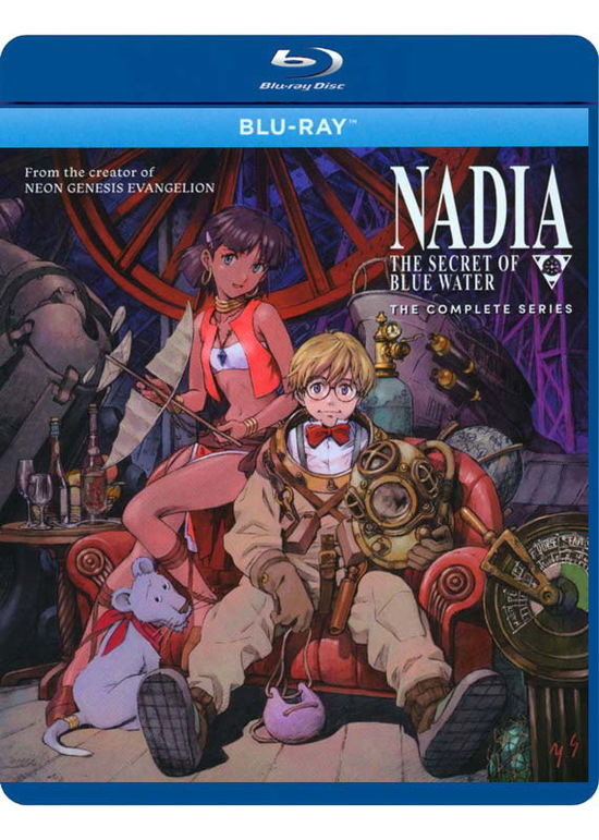 Cover for Blu-ray · Nadia: the Secret of Blue Water: the Complete Series (Blu-ray) (2022)