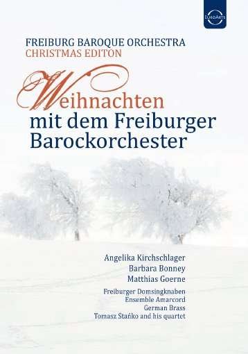Cover for Freiburg Baroque Orchestra · Christmas with the Freiburg Baroque Orchestra (DVD) (2016)