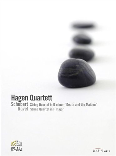 Schubert - Ravel - String Quartet In D Minor - String Quartet In F Minor - Hagen Quartet - Films - EUROARTS - 0880242723383 - 12 janvier 2009
