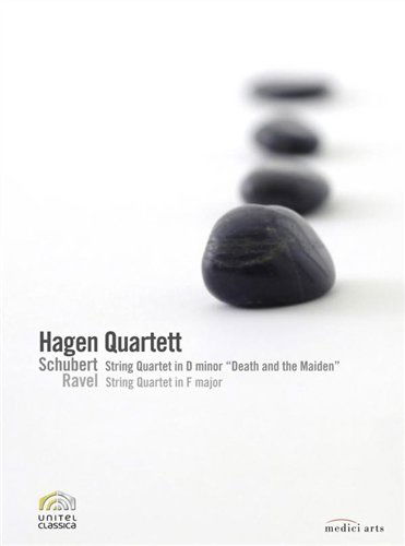 Cover for Hagen Quartet - Schubert - Ravel · String Quartet in D Minor - String Quartet in F Minor (DVD) (2009)