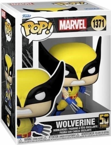 Pop Marvel Wolverine · Marvel POP! Marvel Vinyl Figur Wolverine 50th - Ul (Leketøy) (2024)