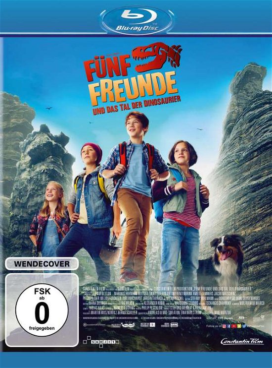 Cover for Allegra Tinnefeld,marinus Hohmann,ron Antony... · Fünf Freunde Und Das Tal Der Dinosaurier (Blu-ray) (2018)