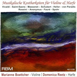 Pieces for Harp & Violin - Vivaldi - Musikk - RBM - 4015245630383 - 2012